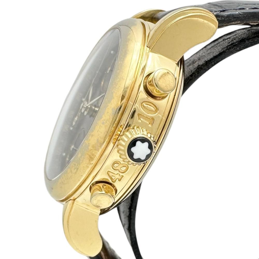 MONTBLANC/モンブラン】マイスターシュテュック クロノ 7016 箱/保あり  