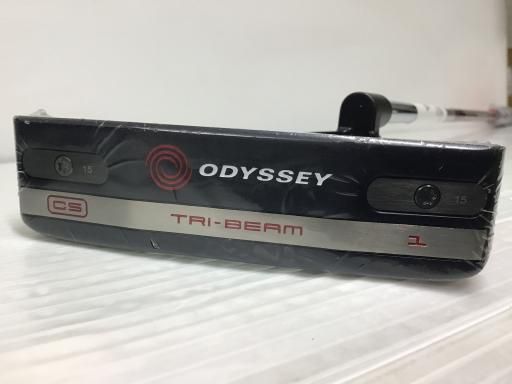 オデッセイ TRI-BEAM 1 CS 34インチ パター PT STROKE LAB 2025 フレックスその他 メンズ 男性用 右利き 右用 Aランク ゴルフクラブ
