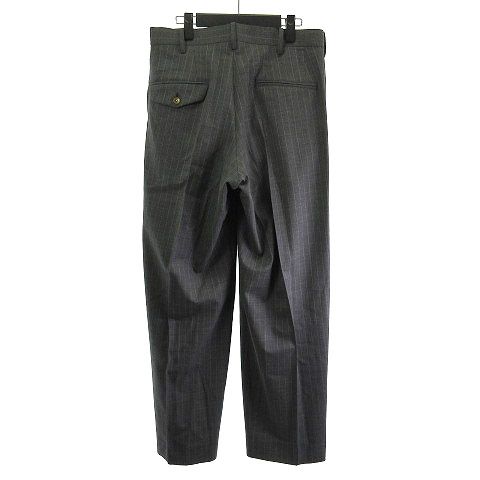 コッキ KHOKI タグ付き 25SS Pinstripe-pattern pants