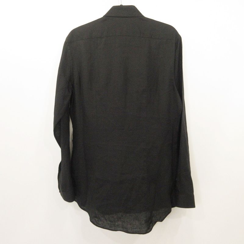 姫路東店 PRADA プラダ 長袖シャツ UCM007 2018年製 ｻｲｽﾞ 41 16 リネン 135