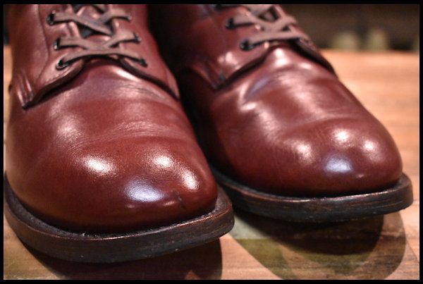 10D 良品 18年】レッドウィング 9062 ベックマン ブラックチェリー フェザーストーン フラットボックス ブーツ redwing  HOPESMORE【EP442】 - メルカリ