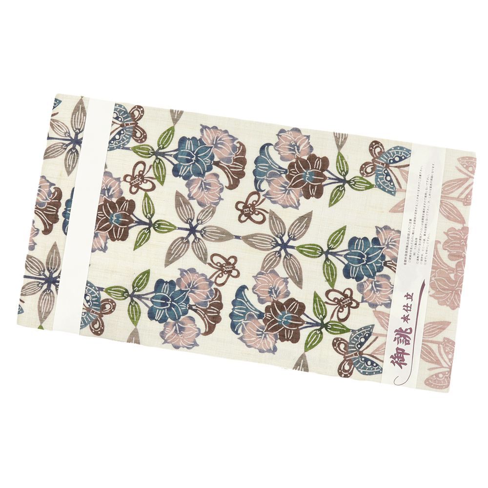 夏帯九寸名古屋帯 栗山吉三郎 和染本大麻帯 平和屋本店