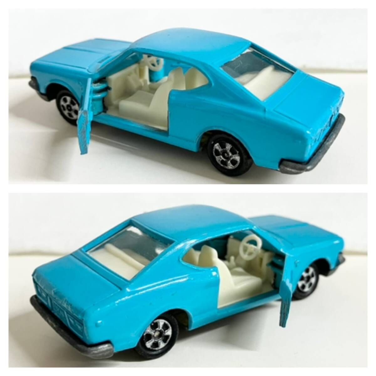 トミカ No.15 トヨタ ニュｰコロナ 1700 ハｰドトップSL 水色 アイボリｰ