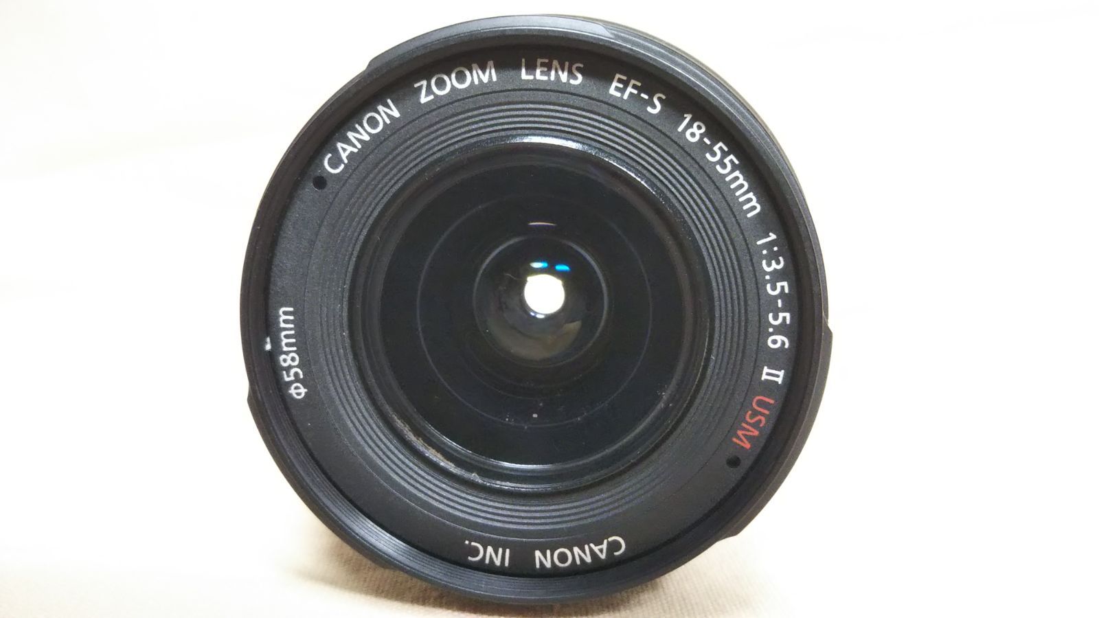 CANON ZOOM LENS EF-S 18-55mm 1:3.5-5.6 Ⅱ USM 一眼レフカメラ
