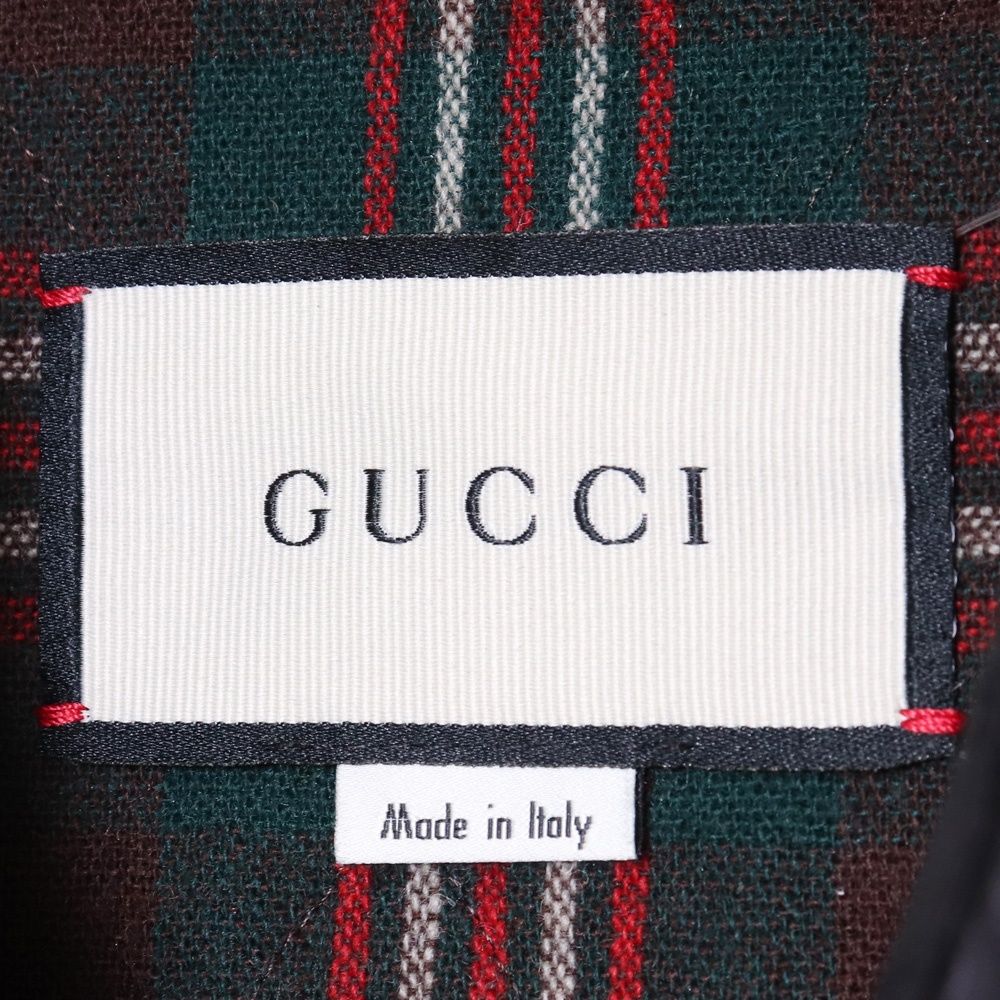 GUCCI オフザグリッド GG モノグラム ウールナイロンベスト