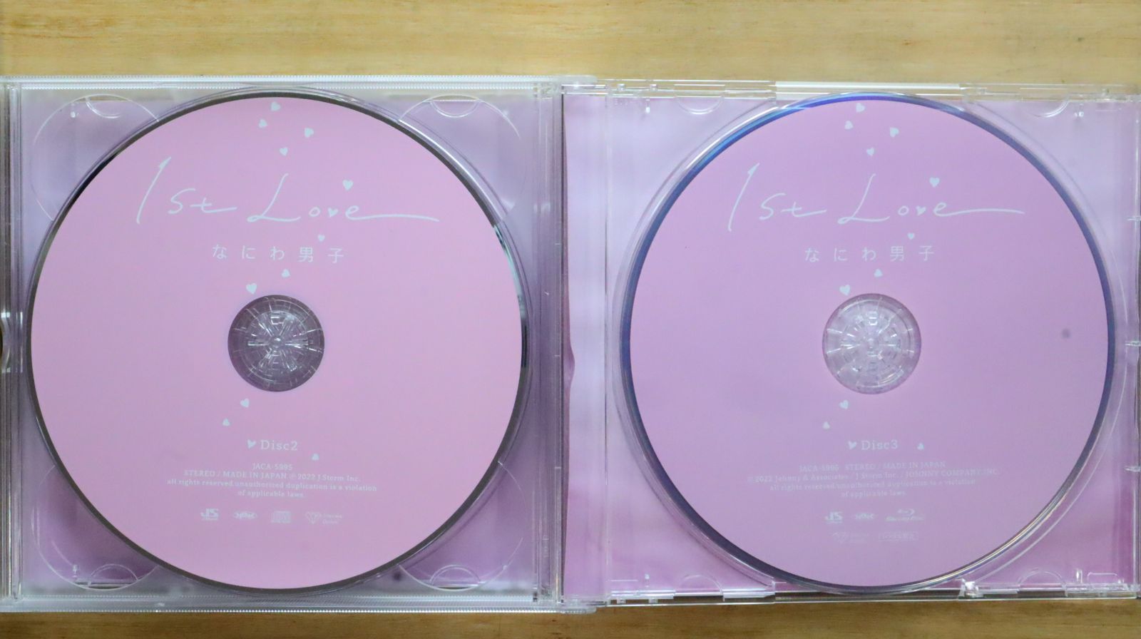 国内盤CD☆なにわ男子/Naniwa Danshi□ 1st Love (初回限定盤1) (CD+BD