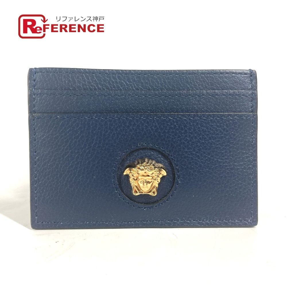 VERSACE ヴェルサーチ カードケース メデューサ レザー - メルカリ