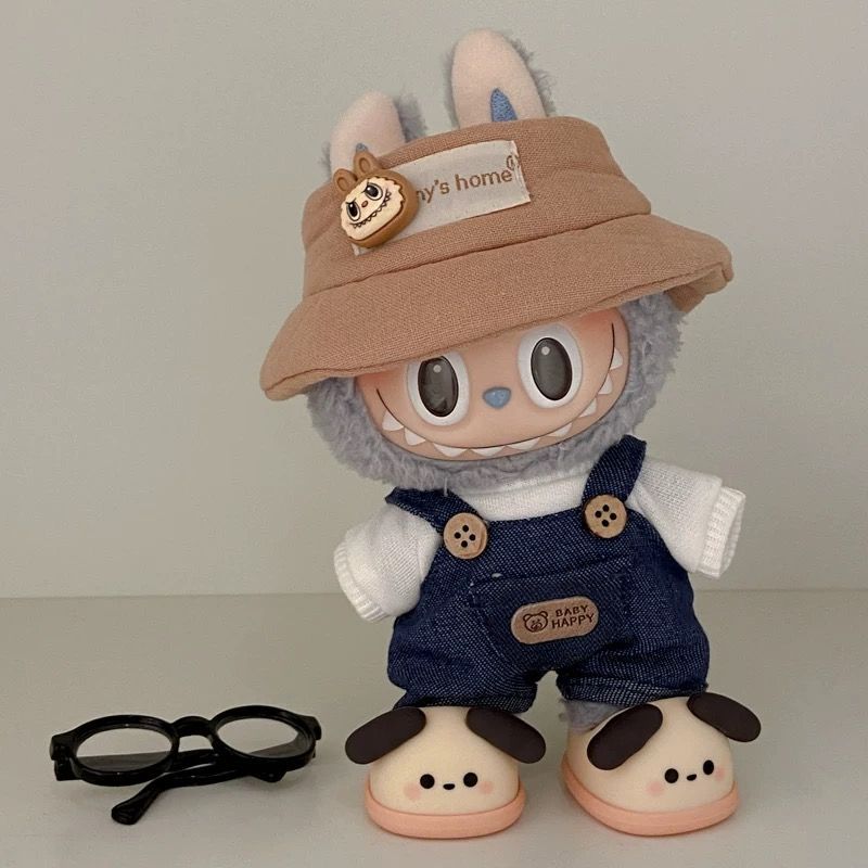 ラブブ labubu ぬいぐる着せ替え帽子&お洋服 6点セット クロムハーツ ラブブlabubu ぬいぐるみ 着せ替え帽子&お洋服6点セット クロム