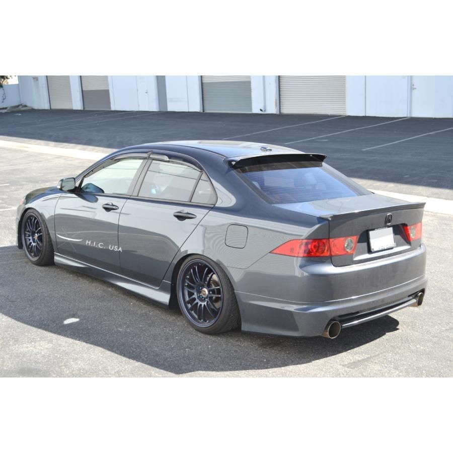 HIC製 CL7/CL8/CL9 アコード リア バイザー スモーク 検) 4ドア