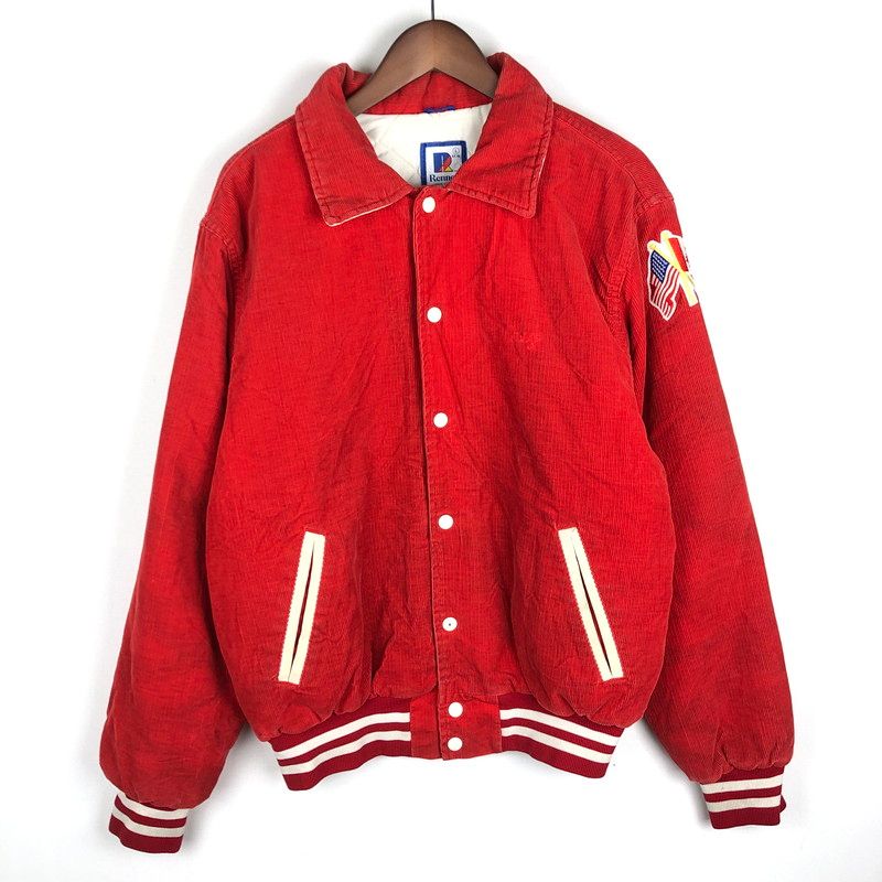 品 RENNOC レノック 80 s-90’s CORDUROY STADIUM JACKET VINTAGE 80年代-90年代 コーデュロイ スタジアム ジャケット アウター スタジャン ヴィンテージ 145-250928-ts-09-tei
