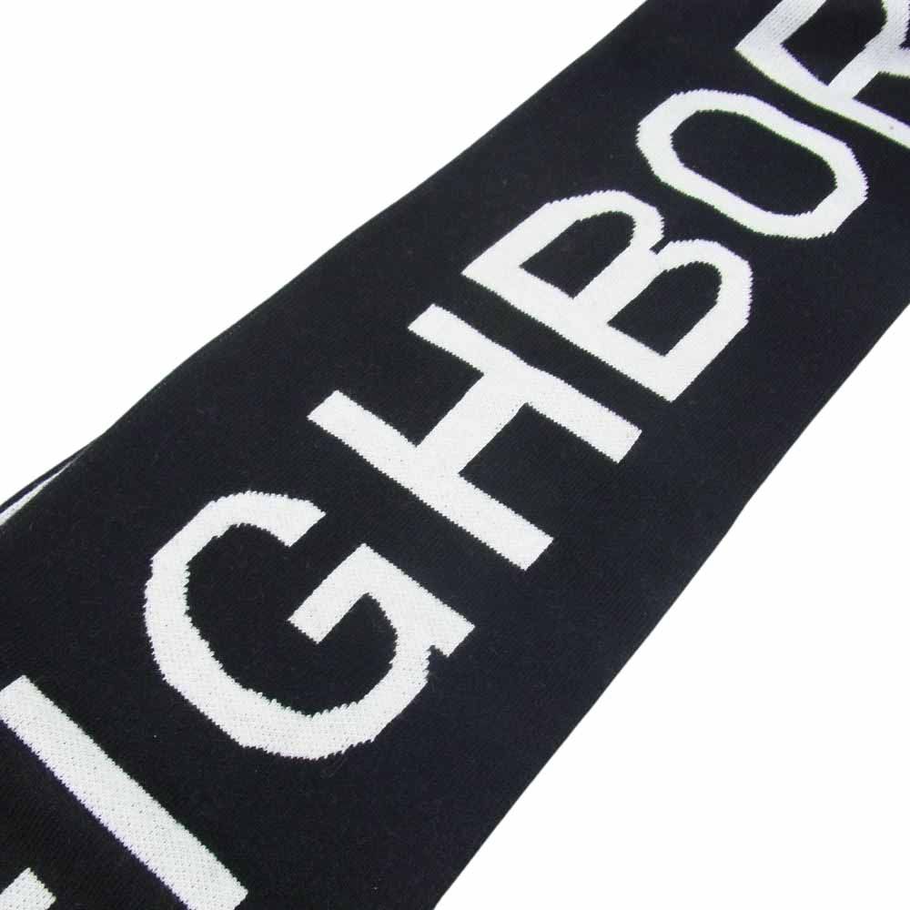 NEIGHBORHOOD ネイバーフッド 22AW Katherine Hamnett Logo Scarf