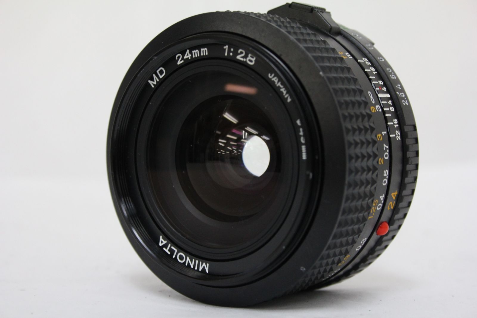 【返品保証】 ミノルタ Minolta MD 24mm F2.8 レンズ v6744