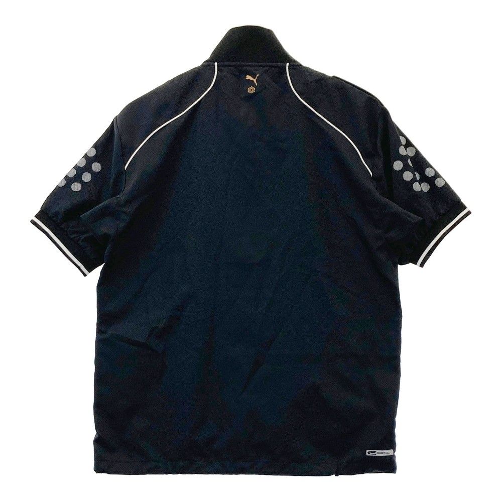 サイズ：S PUMA GOLF プーマゴルフ 901054 ハーフジップ 半袖Tシャツ ブラック系 [240101225796]# ゴルフ ...