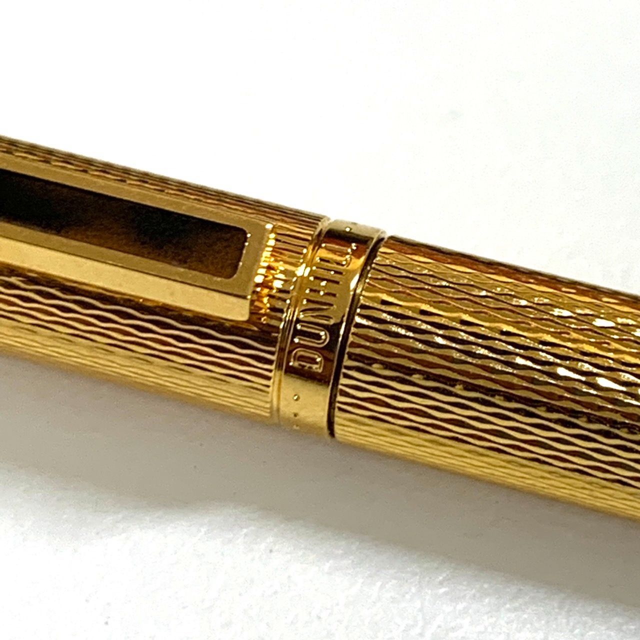 ☆美品☆ DUNHILL ダンヒル　ツイスト式 ボールペン　ゴールド DUNHILL】ダンヒル/ツイスト式ボールペン/ゴールド/ドイツ製
