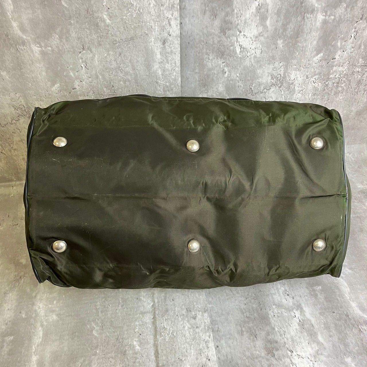 PRADA オールドプラダ 珍品 パラシュート素材プリントボストンバッグ PRADA オールドプラダ 珍品 パラシュート素材プリントボストンバッグ