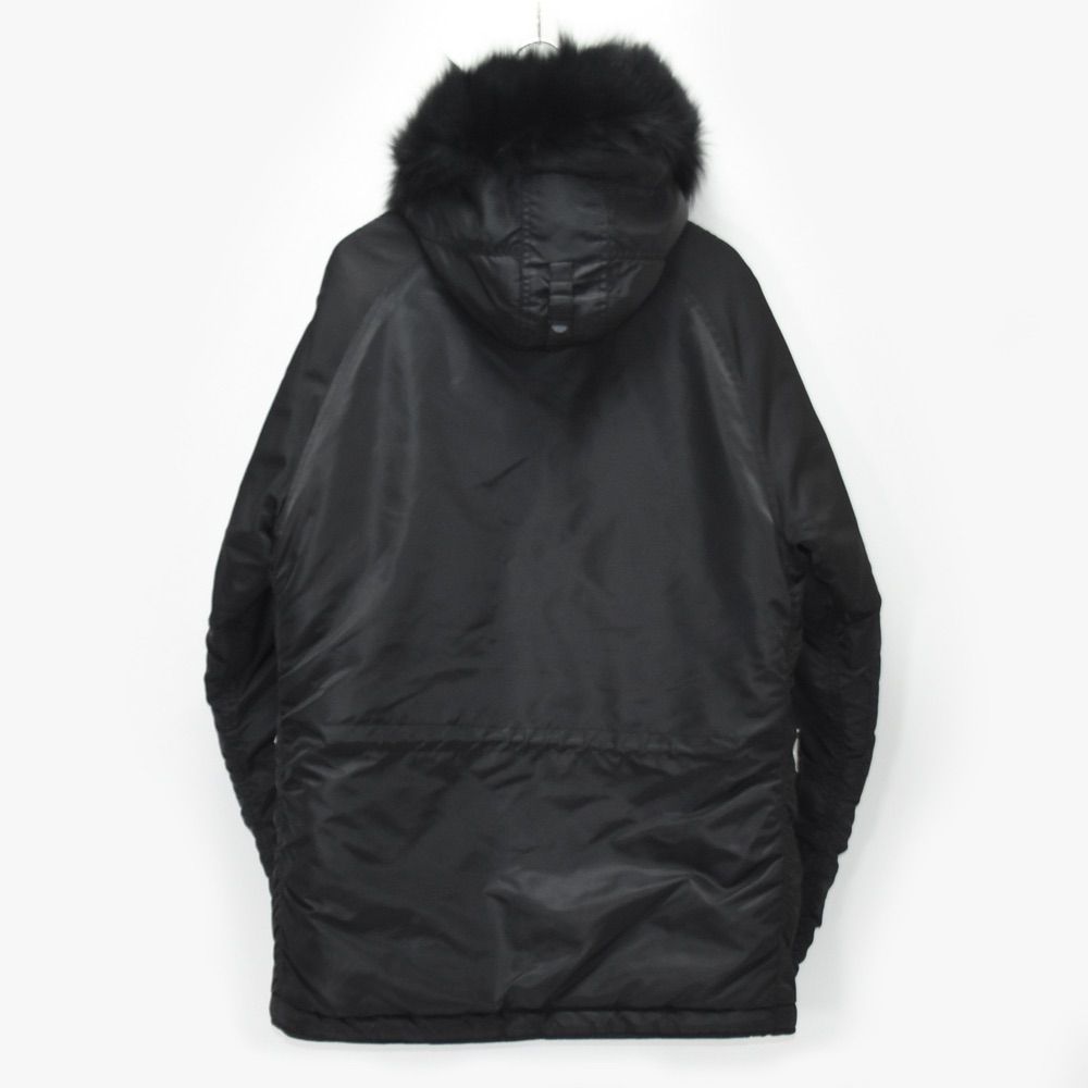 アルファインダストリーズ N-3B Mサイズ オールブラック フライト