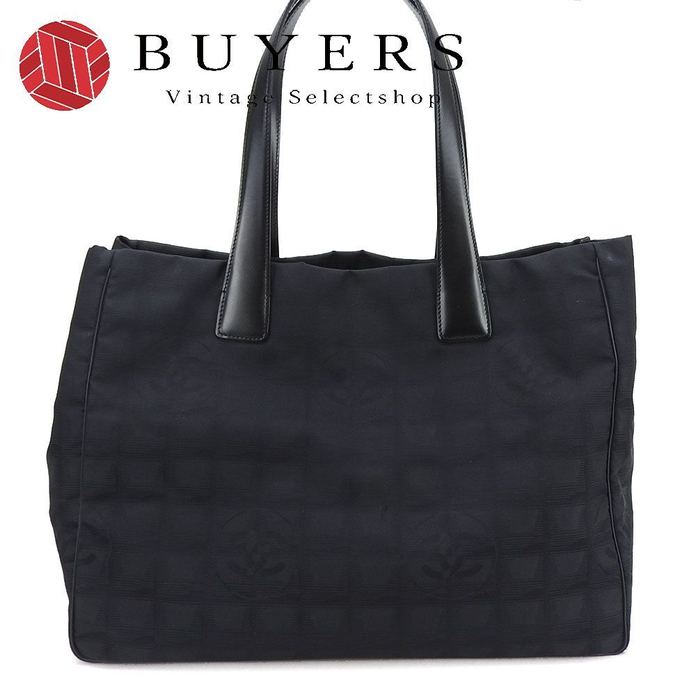 中古】 シャネル トートバッグ トートMM 軽量 ニュートラベル