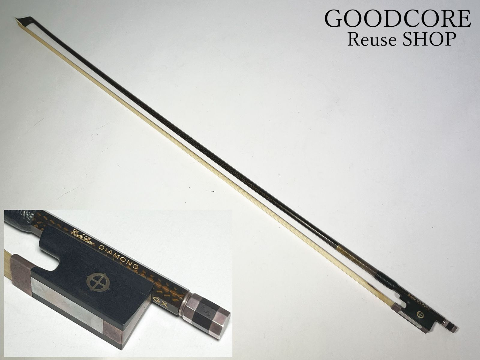 Coda Bow コーダボウ DIAMOND GX バイオリン用弓 カーボン