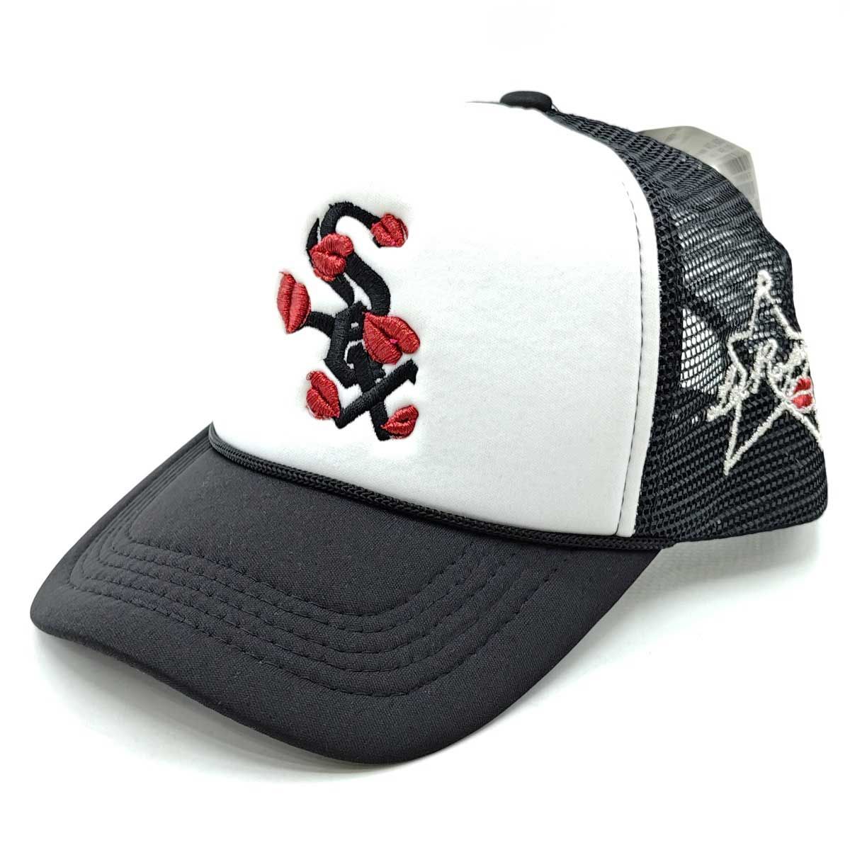 未使用】LA ROPA ラロパ WHITE SOX TRUCKER HAT メッシュキャップ F