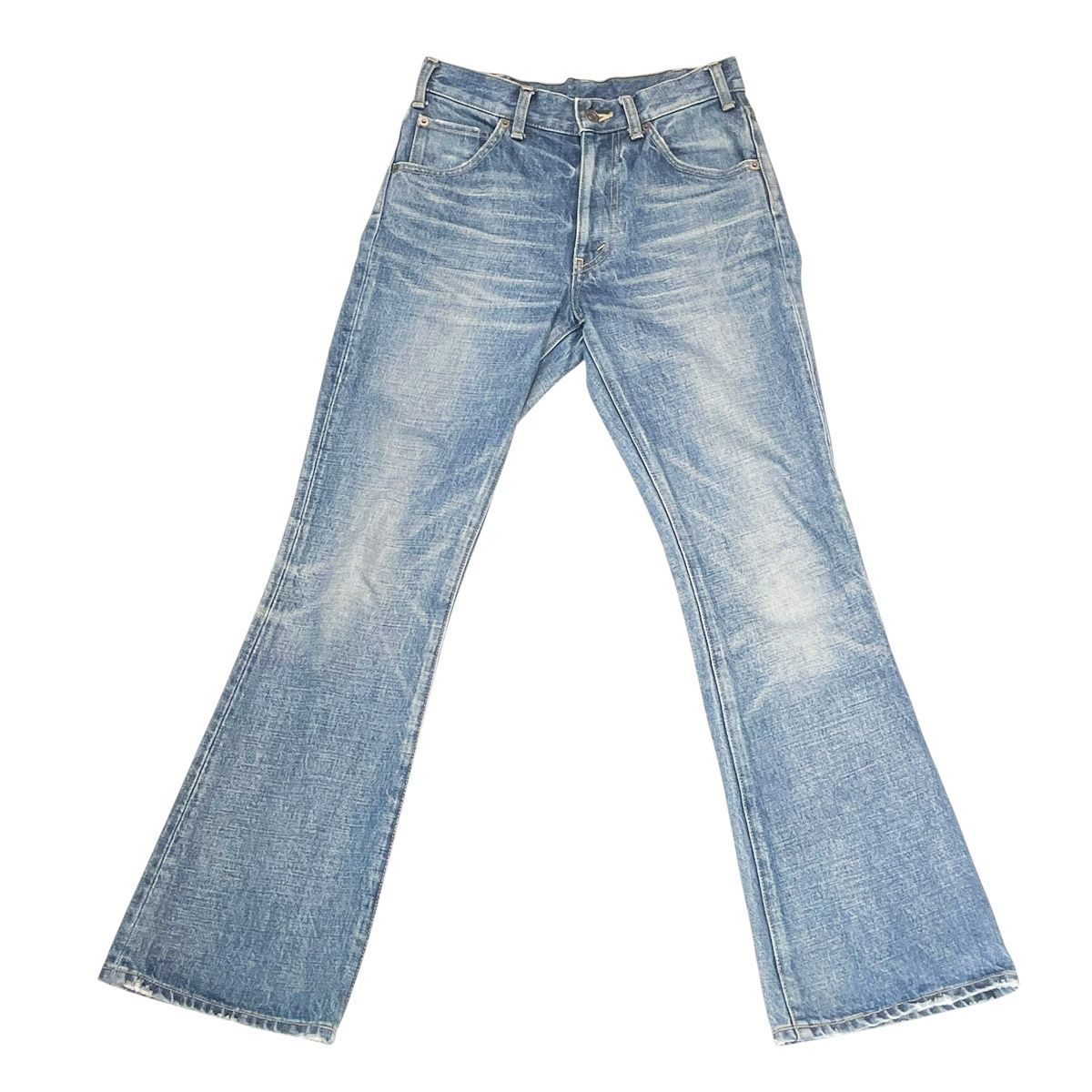 CELINE セリーヌ ブーツカットデニムパンツ ブルー ジーパン 表記サイズ25 日本サイズ9号|Mサイズ相当 レディース 25009655 MK
