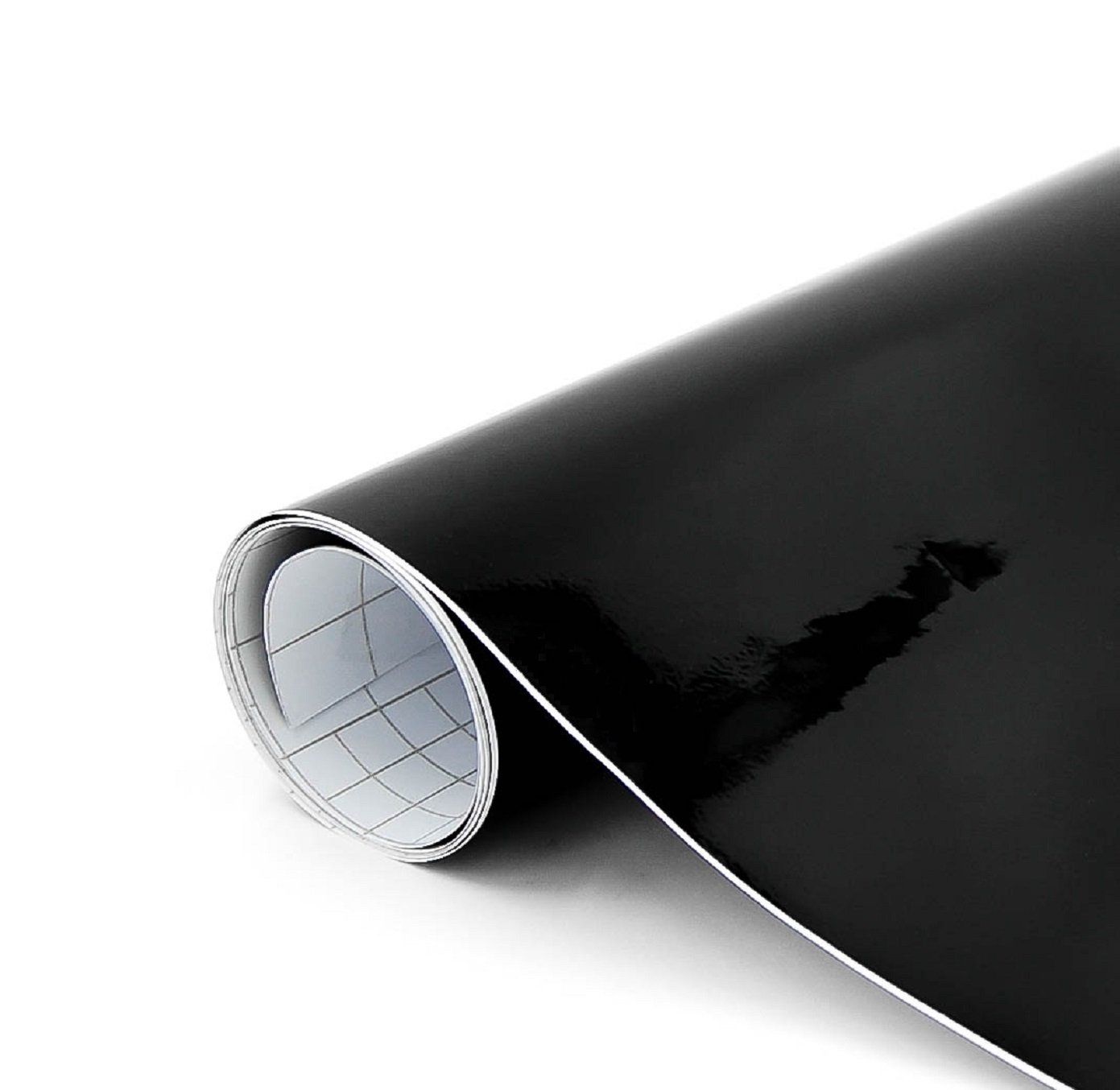 IlMondoMall ルーフフィルム ラッピングシート 艶あり 黒 ブラック グロスブラック 152×300cm ブラック