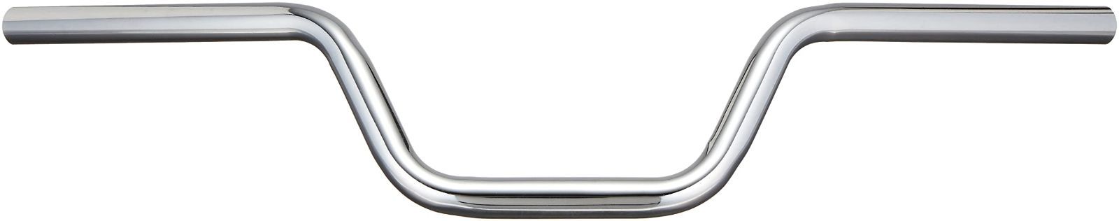 【新着商品】ハンドル キタコ(KITACO) セミアップハンドル φ22.2 スチール製 汎用 クロームメッキ仕上げ 619-0700400