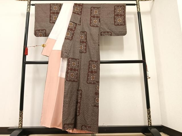 平和屋着物○本場大島紬 龍郷絣 正絹 逸品 AAAZ4495ph - メルカリ