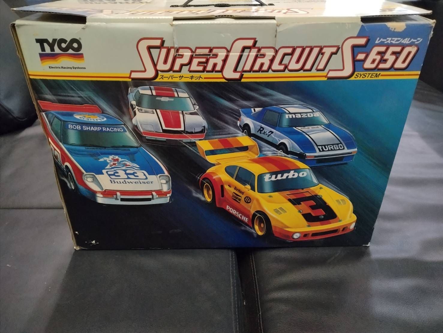 Ω【チ7】スーパーサーキット　まとめ売り TYCO スーパーサーキット S-650 ダイナミック4レーン レーシングセット