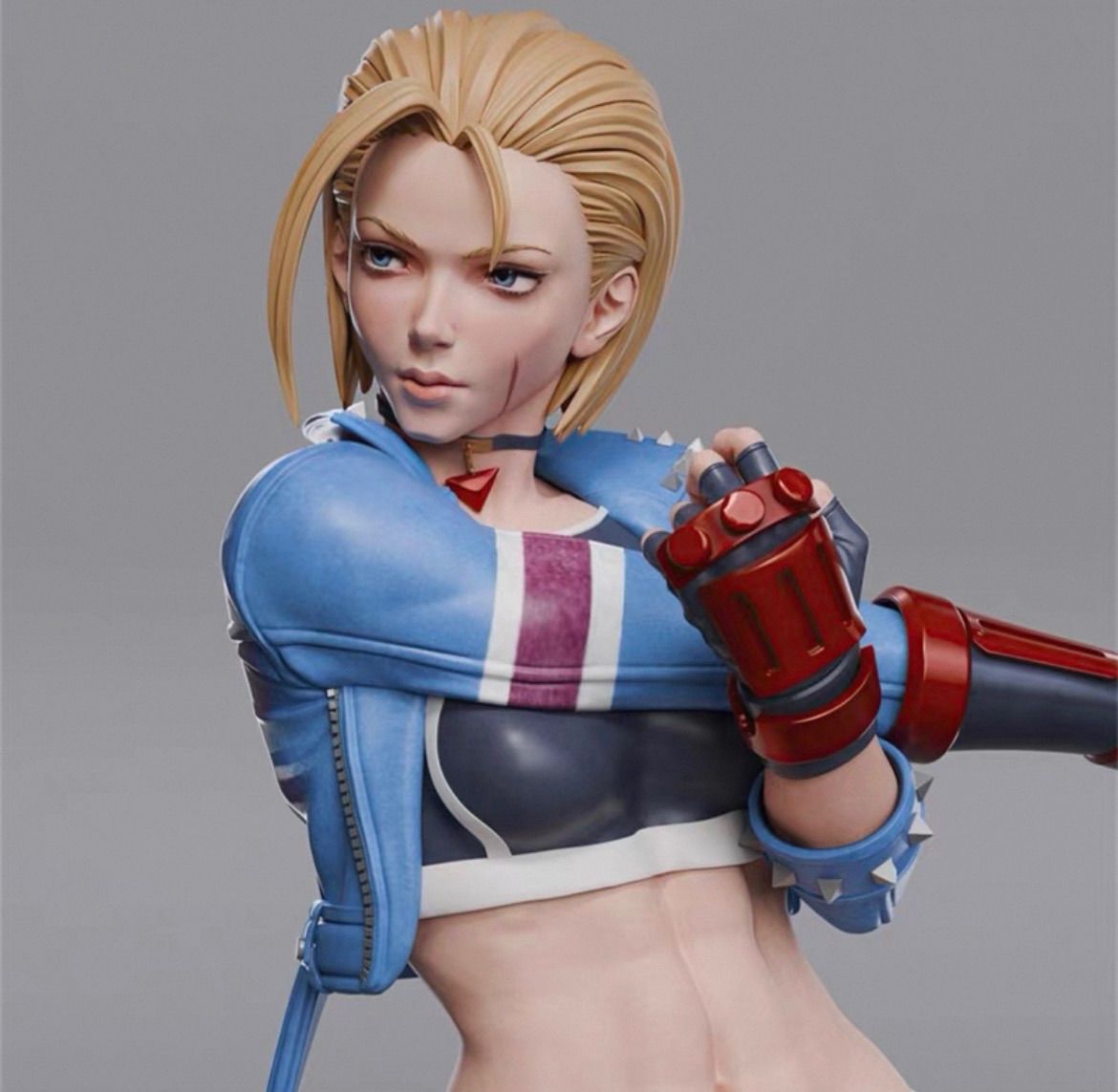 キャミィ ストリートファイターⅡ 1/8 ガレージキット 1/6 ガレージキット フィギュア 未塗装 ストリートファイター