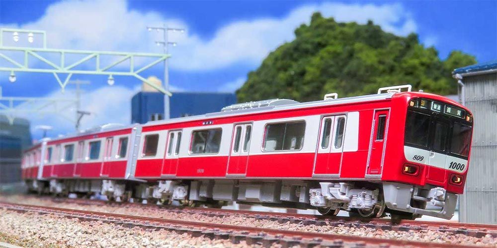 お値段相談歓迎　京急新1000系1800番台1809編成　4両セット　Nゲージ 京急新1000形1800番台（1809編成）基本4両編成セット（動力付き