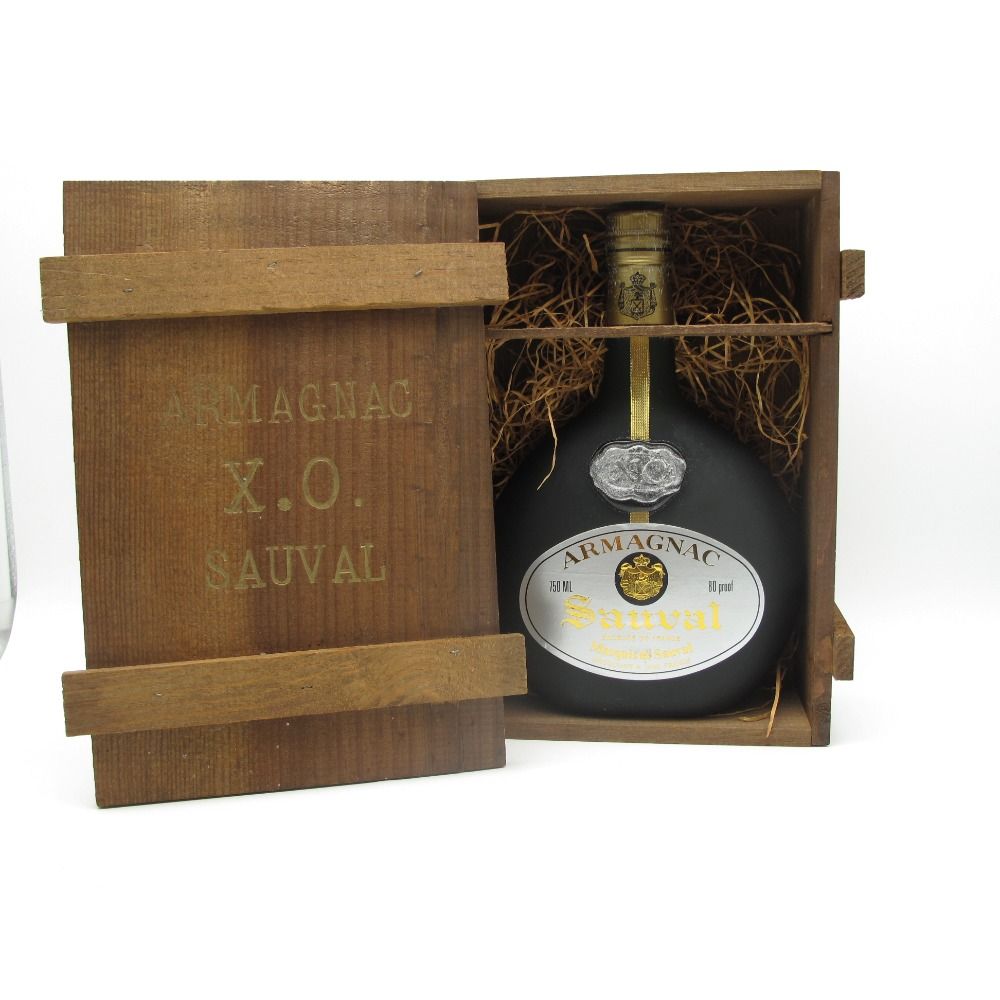 ⭐️古酒 アルマニャック 箱付き　未開栓⭐️ サーバル XO アルマニャック シルバーラベル 750ml 古酒 - メルカリ