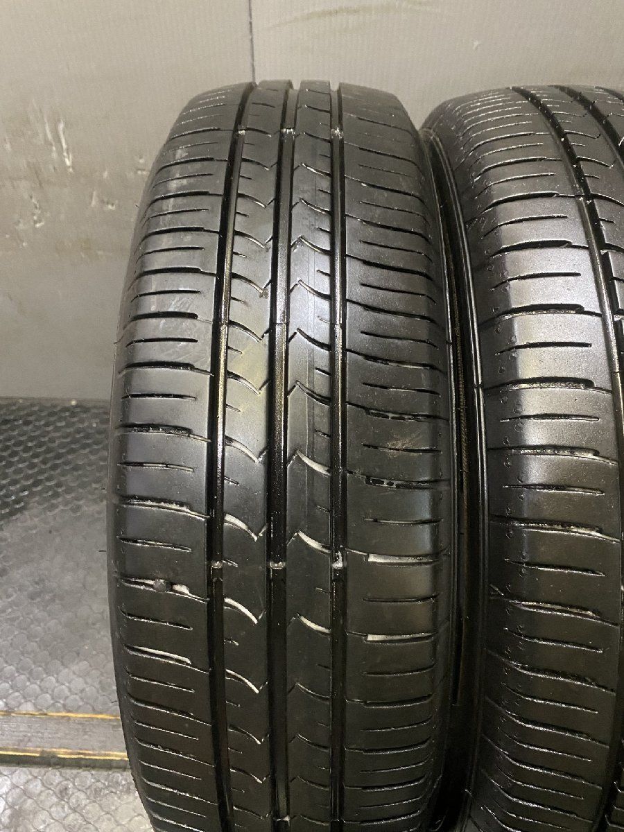 GOODYEAR EfficientGrip ECO EG01 155/65R14 14インチ 夏タイヤ 4本 20～22年製 バリ溝 N-WGN フレアワゴン アルトラパン等　(KTM064)