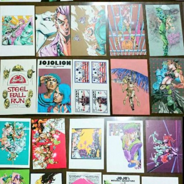 ジョジョの奇妙な冒険 ジョジョ展 荒木飛呂彦原画展 ポストカード 50枚