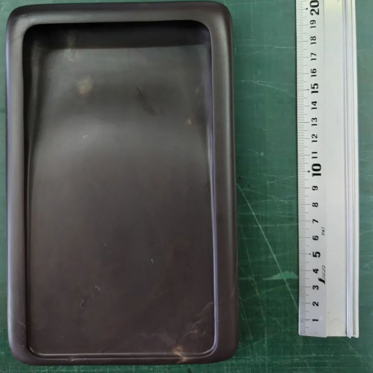 坑仔巌端渓 20㎝ｘ12.5㎝ｘ2.8㎝