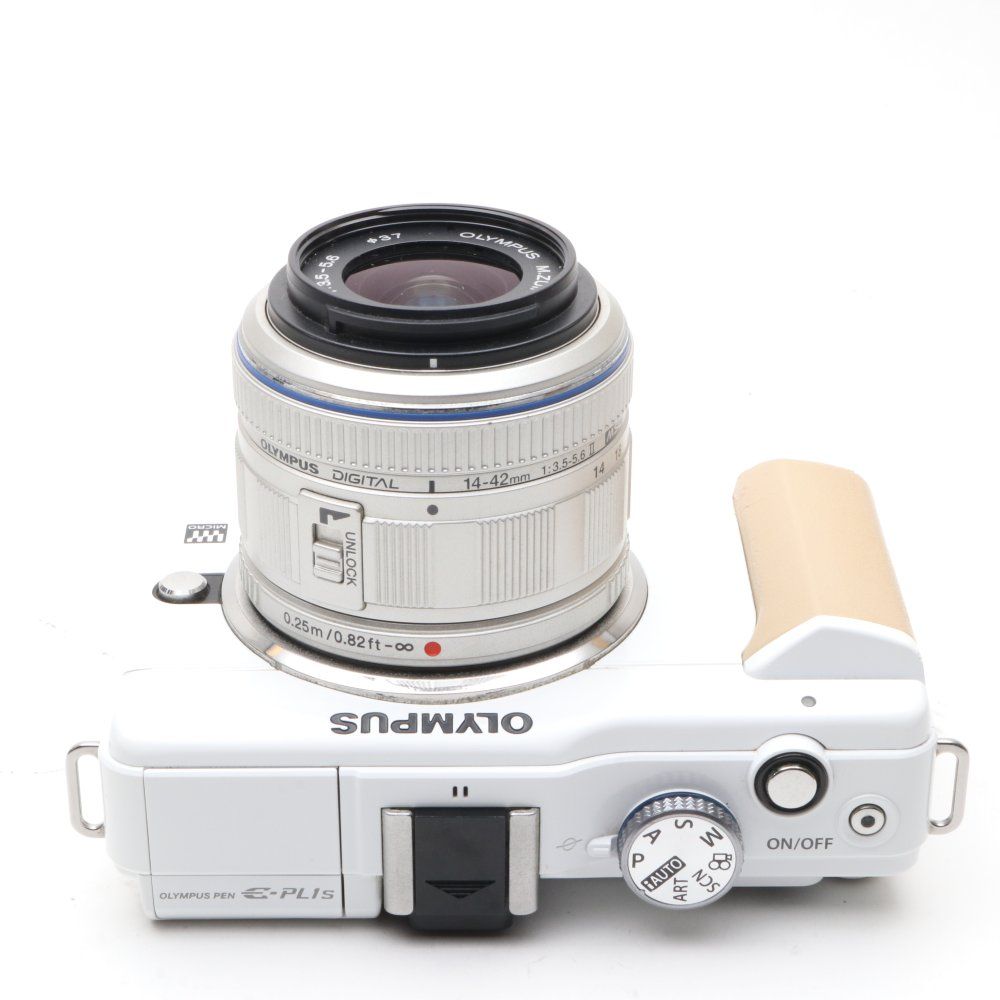 OLYMPUS ミラーレス一眼 E-PL1s レンズキット 購入 ホワイト E OLYMPUS ミラーレス一眼 E-PL1s レンズキット 購入 ホワイト E