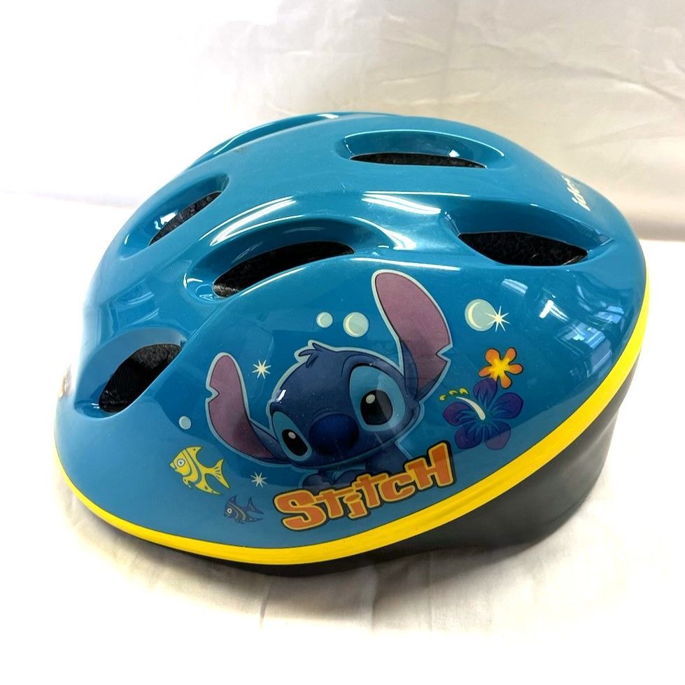 自転車 子供用ヘルメット Disney ディズニー スティッチ サイズXS 頭囲