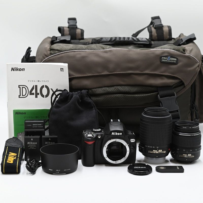 Nikon ニコンデジタル一眼レフカメラ D40X ダブルズームキット D40XWZ 