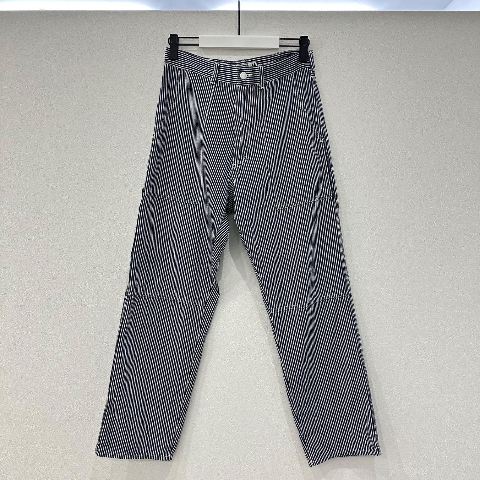 GOODENOUGH グッドイナフ 00s ストライプ柄 ヒッコリーパンツ サイズM