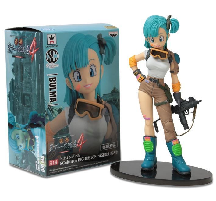 ドラゴンボール SCultures BIG 造形天下一武道会4 其ノ七 ブルマ フィギュア
