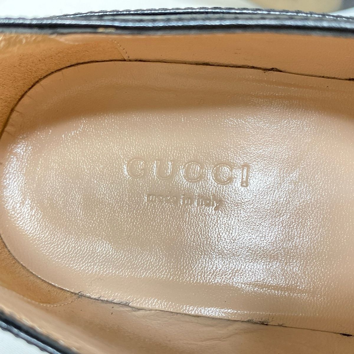 GUCCI(グッチ) ローファー 37 1/2 レディース - 588960 黒