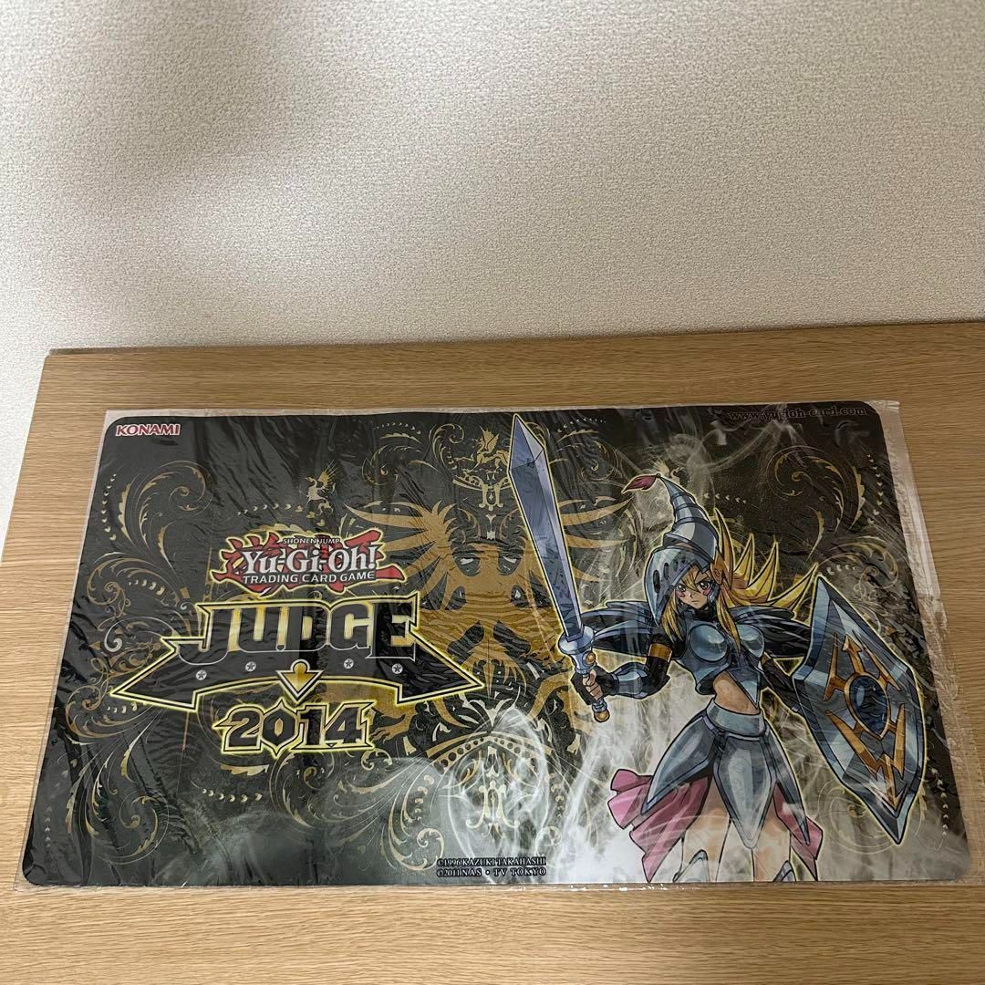遊戯王 Judge 2014 プレイマット プレイマット『竜騎士ブラックマジシャンガール(JUDGE2014