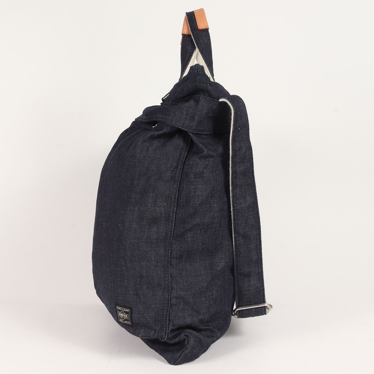 美品 PORTER ポーター バッグ ジーン 2WAY デニム ヘルメット 美品 PORTER ポーター バッグ ジーン 2WAY デニム ヘルメット