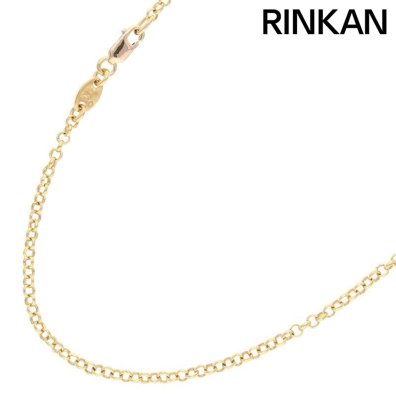 クロムハーツ 22K NECKCHAIN R18/ロールチェーン18inch ゴールド ...