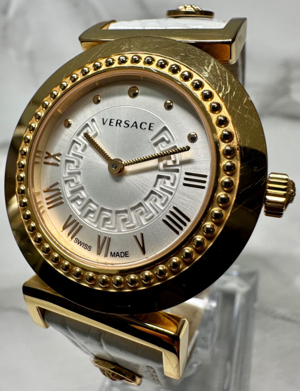 VERSACE ヴェルサーチ  P5Q ヴァニティ クォーツYセレクトアウター