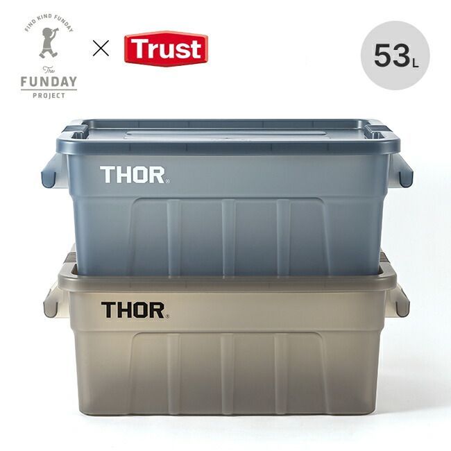 Trust×THE FUNDAY PROJECT トラスト×ファンデイプロジェクト リミテッドソーラージトートウィズリッド53L