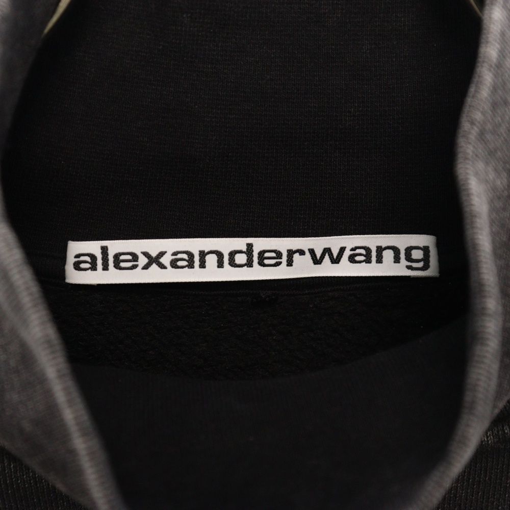 alexander wang パフロゴスウェット　トップスのみ alexander wang - LONG SLEEVE TEE WITH MULTICOLOR PUFF LOGO