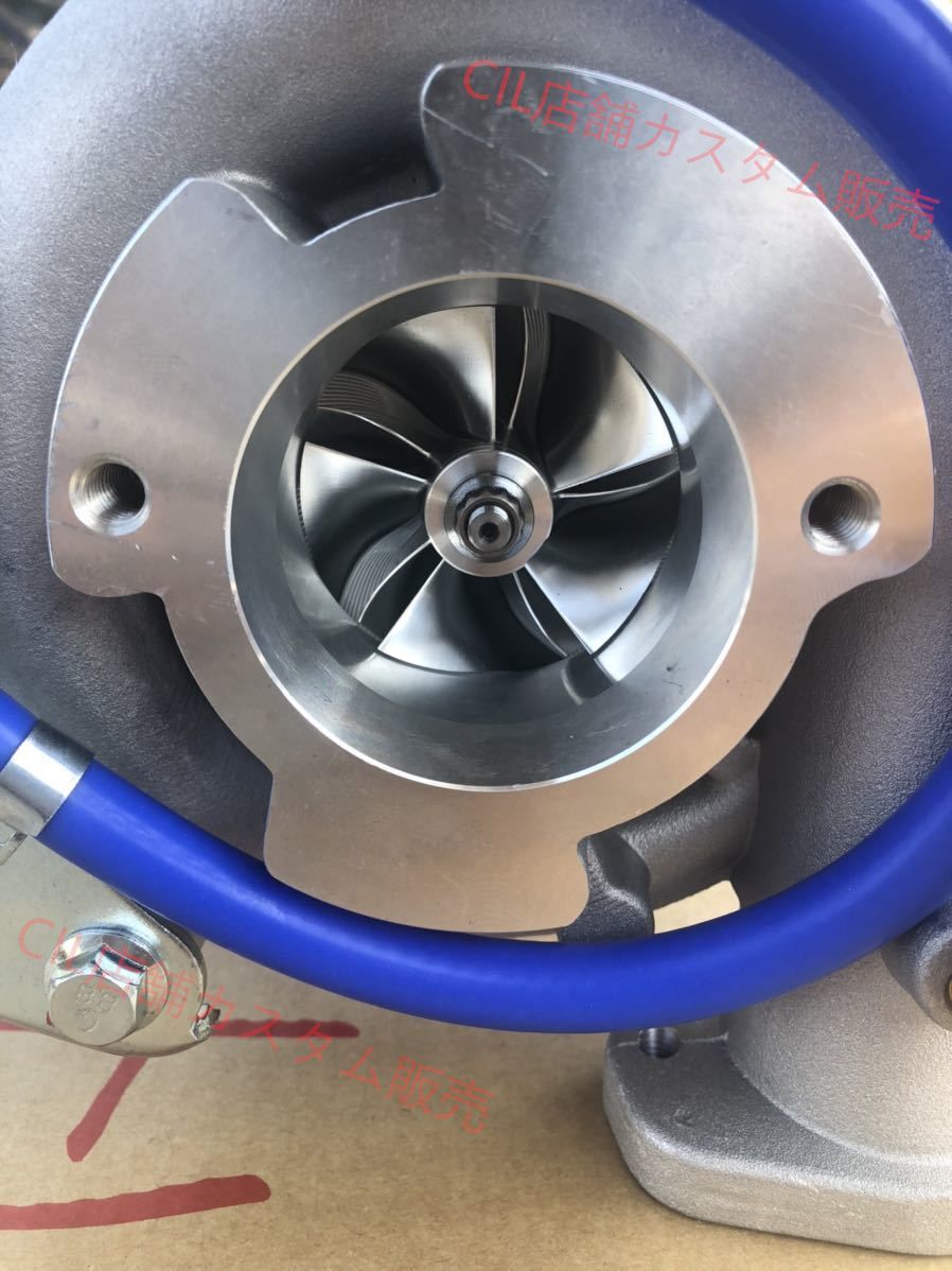 5枚羽+5枚羽 MFSブレード ハイフロータービン 1JZ-GTE JZX100 送料無料】新品 1JZ-GTE vvt-i ハイフロー タービン 2重5枚羽