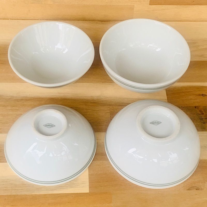 ☆デッドストック☆昭和レトロ 食器 マルギ 統制陶器 お茶碗