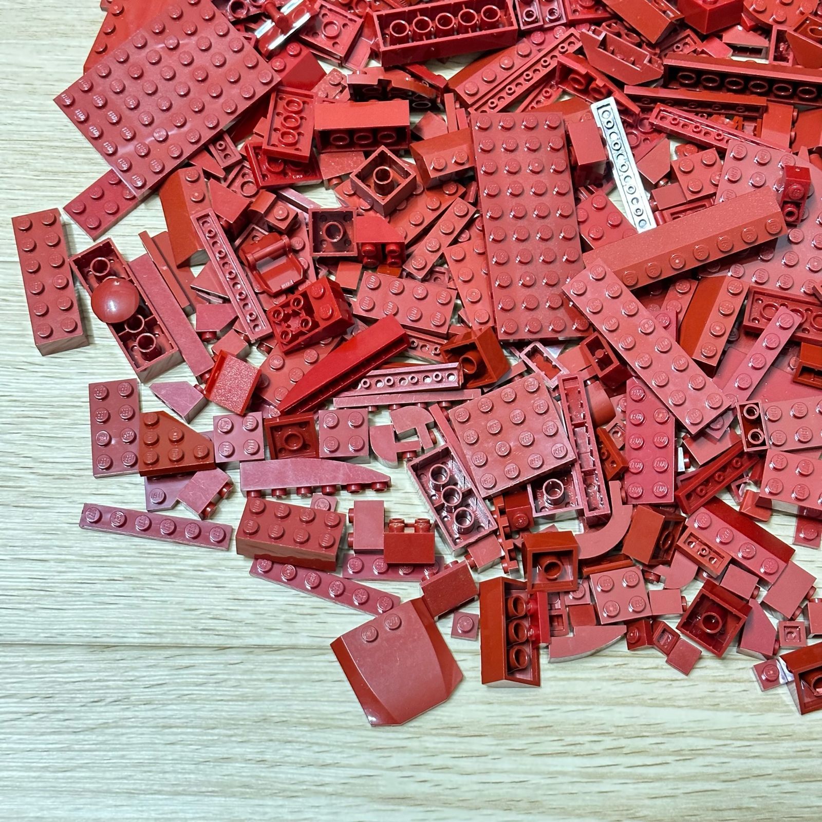 LEGO レゴ ダークレッド 中古 パーツ ブロック プレート スロープ 大量