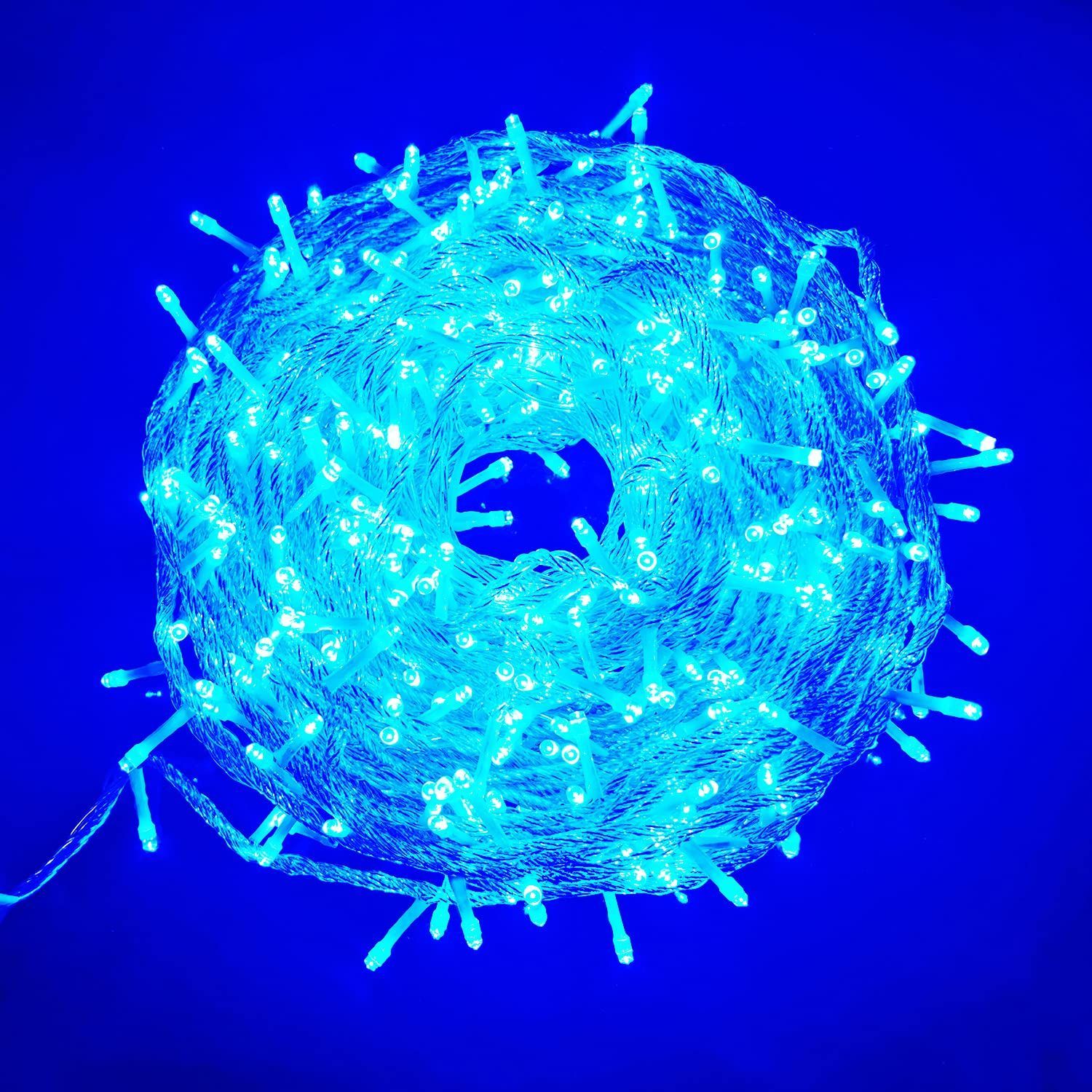 【在庫処分】飾り LED電飾 クリスマス 8パターン 複数連結可 30m 防水 高輝度 500球 クリスマスツリーライト led ライト 結婚式 お誕生日パーティー装飾 LEDイルミネーション ストリングライト ブルー発光 Litake(リテーク) LED電飾 360球 30m LED イルミネーションライト メモリー機能 8点灯パターン 4色 ハロウィン クリスマス  飾りつけ 屋外 防水 連結可 - LEDのLiTAKE
